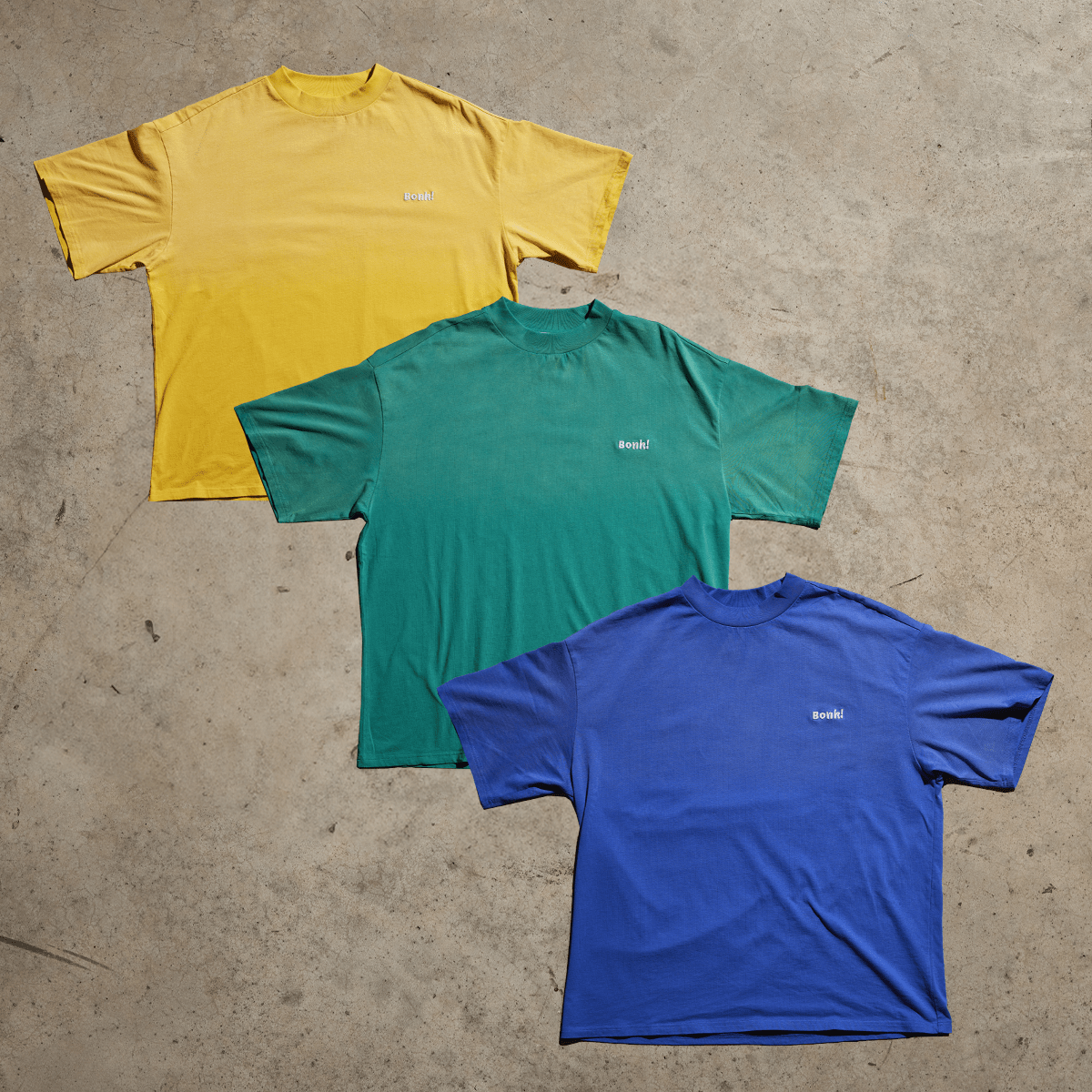 Dusty Yellow Sun Faded T-Shirt