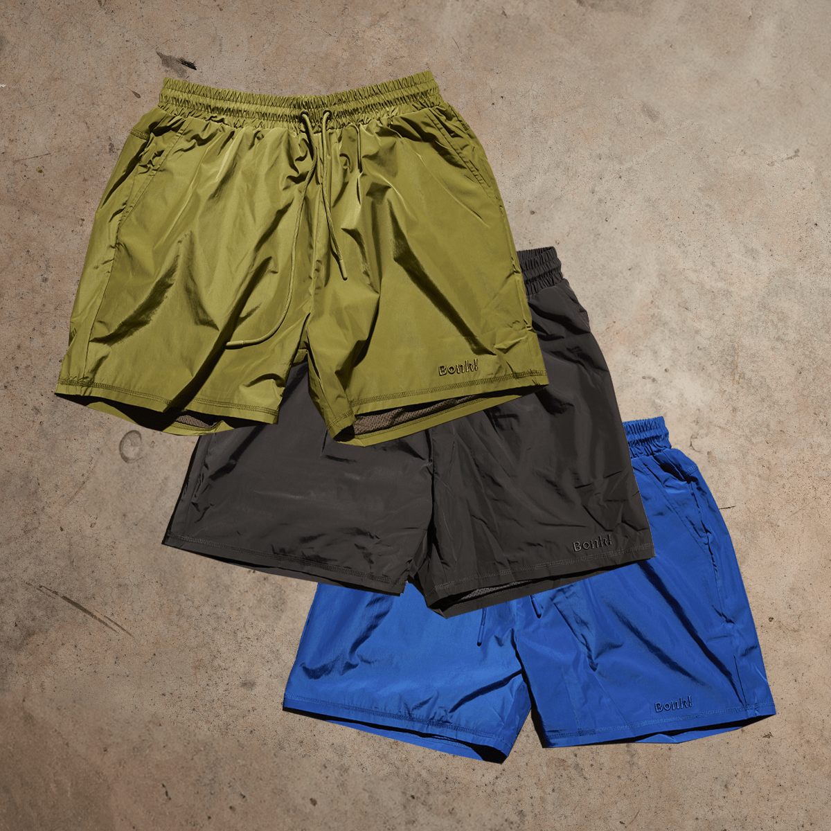 Hyper Olive Athletic Shorts