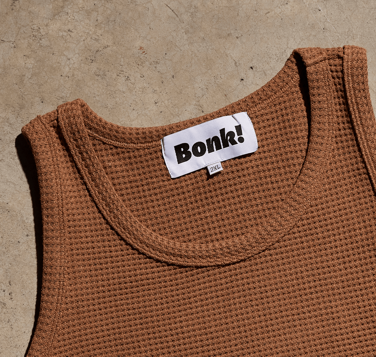 Checkerboard Waffle Tank