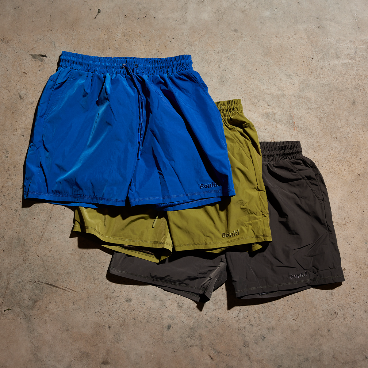 Slate Grey Athletic Shorts - Bonk Supply
