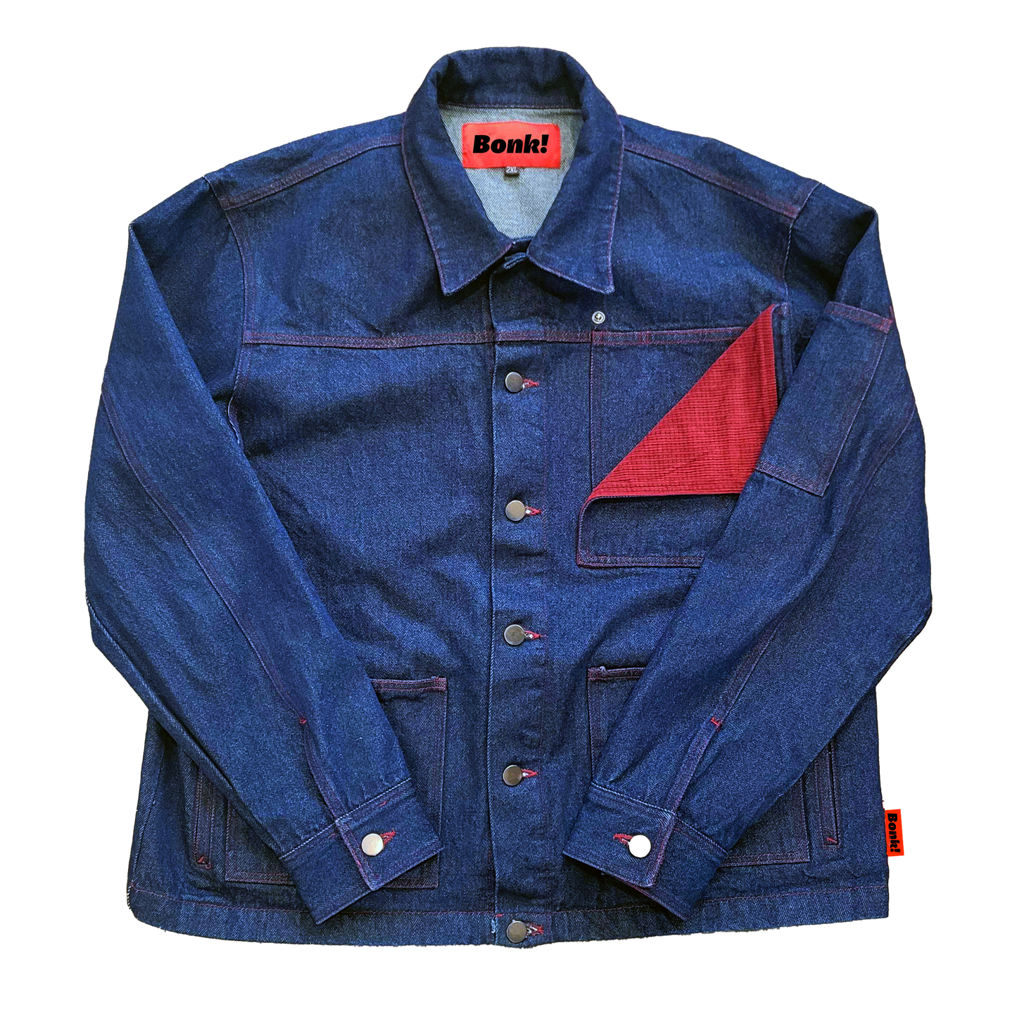 Dapper Denim Utility Jacket