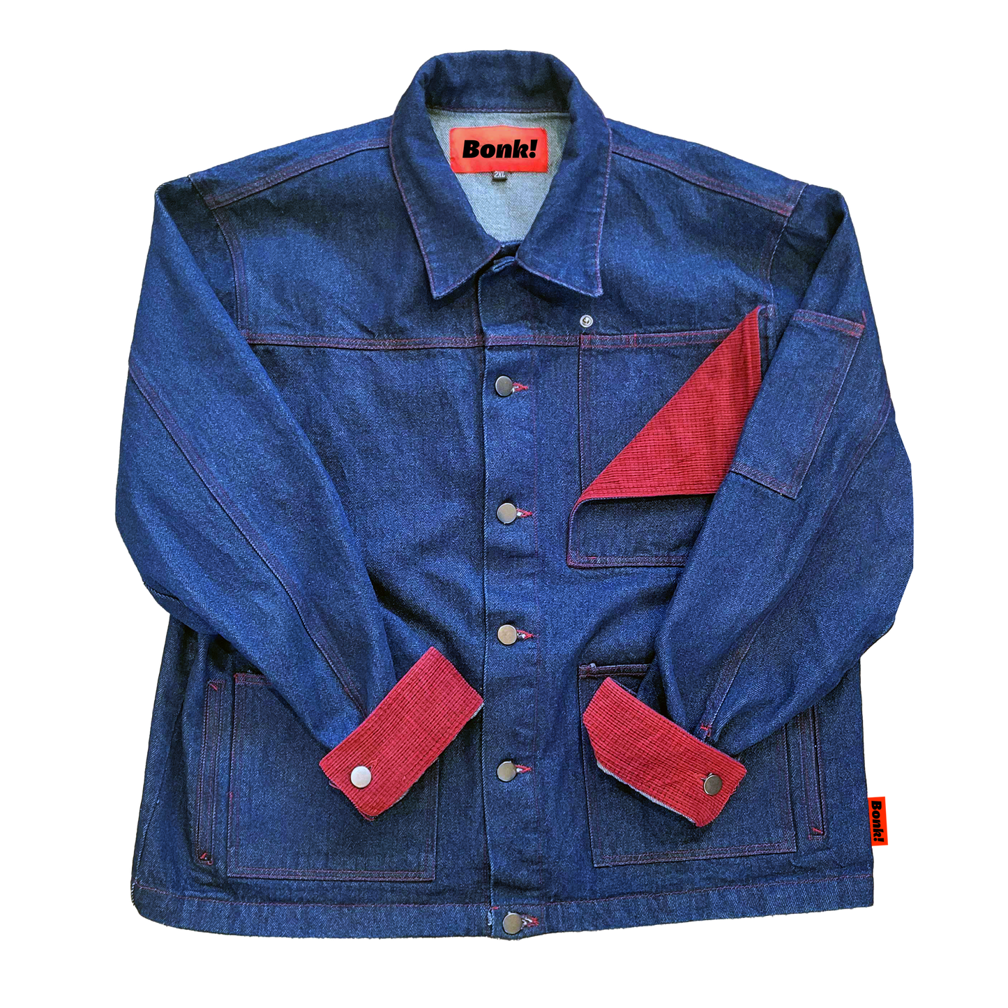 Dapper Denim Utility Jacket