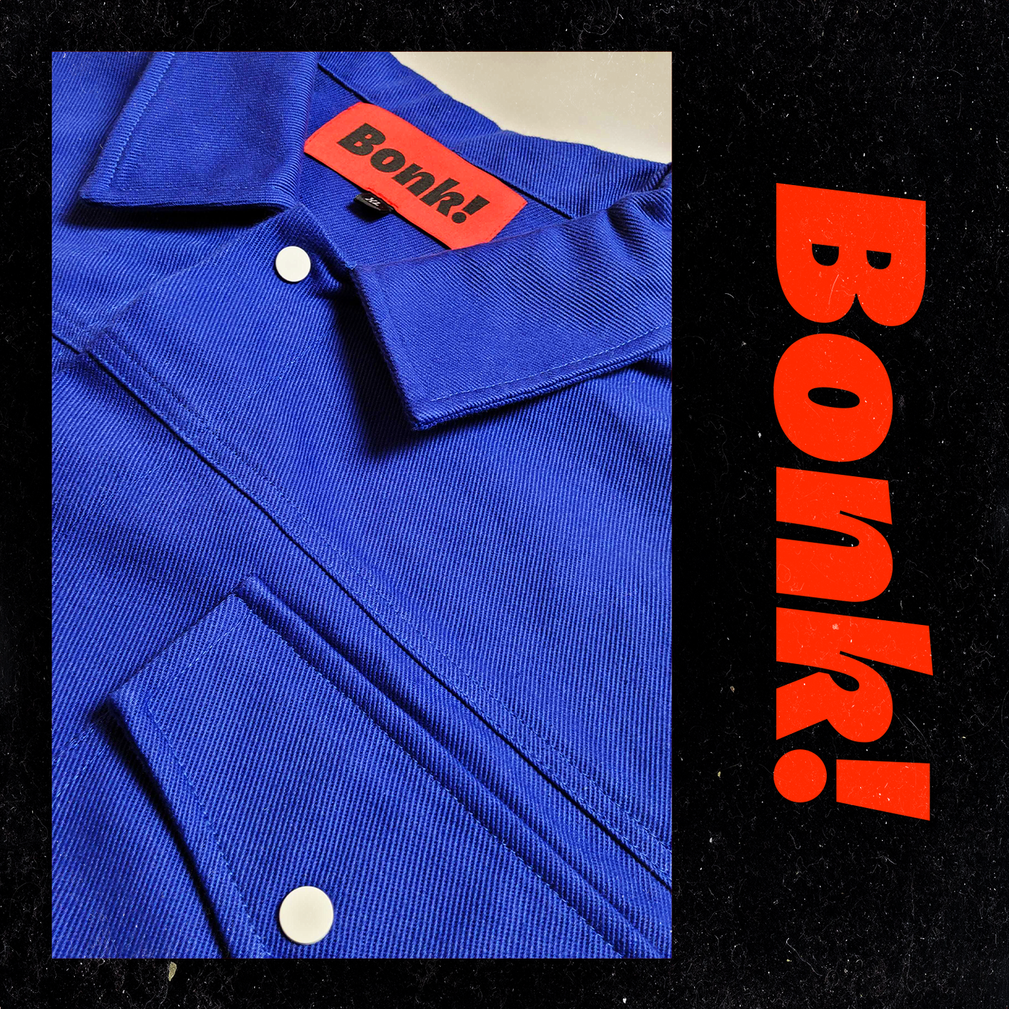 Bonk! Studio Blue Heavy Overshirt