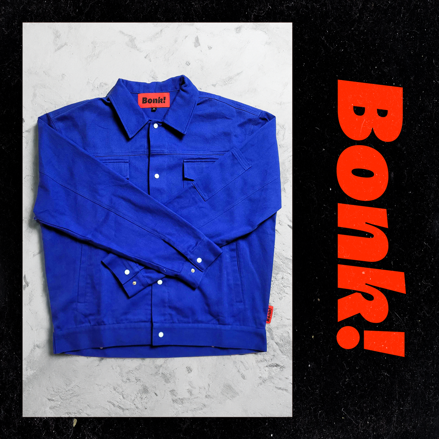 Bonk Studio Blue Overshirt