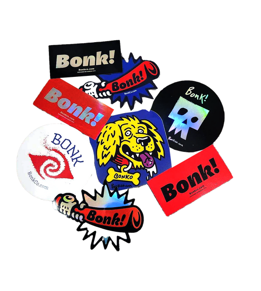 BONK Sticker Bomb — Random 6-Pack