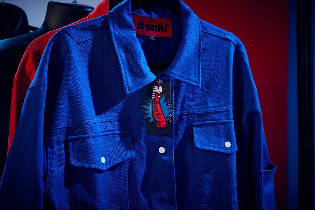 Bonk Studio Blue Overshirt