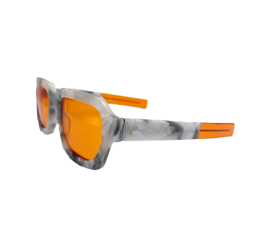 White Tortoise Acetate Sunglasses